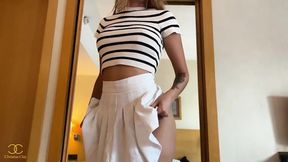 Agatha Vega Gives a Tasty Blowjob to Christian Clay Who Cums on His Face