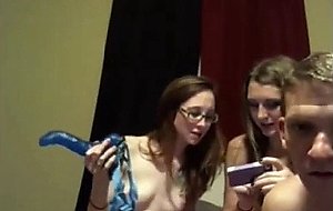 Cock riding and smoking