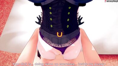 Ani Grok assistant get fucked | X | Full & POV on patreon: Fantasyking3