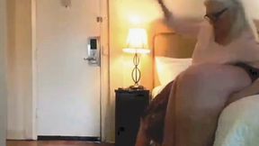 Picked up at Mrs. Kendall's for being a peeping Tom.