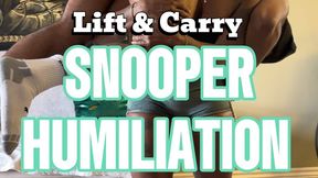 Snooper Humiliation: Quadzilla’s Lift & Carry Punishment – Jhaycee Exposed