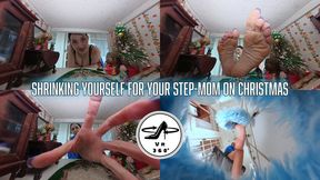 Shrinking Yourself for Your Step-mom on Christmas -Virtual Reality 360