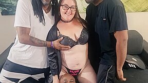 Gets Her 1st Bbc Gangbang - Mr Majic And Ashley Ace