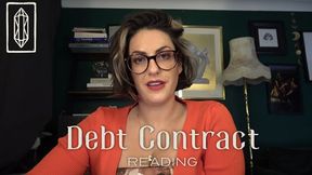 Debt Contract Reading - SD