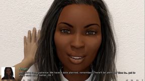 Where the heart is: ebony girl pussy fingering and unexpected date ep 69