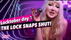 Locktober day 1: The lock snaps shut