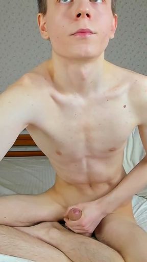 Hope You Like This Big Pink Cock Head In Milk!   Clip 1