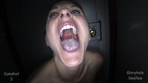 couldnt get enough strangers to satisfy her cum craving 1st visit