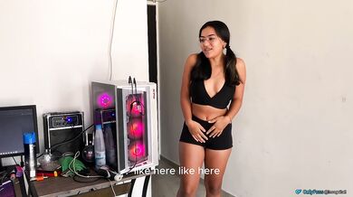 I turn my innocent stepsister into a whore