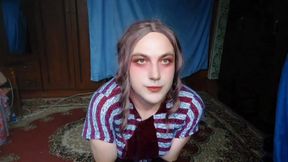 HANDS-FREE: The Most Beautiful Cumshot I Have Ever Recorded of Myself, I Am A Ladyboy, Sissy