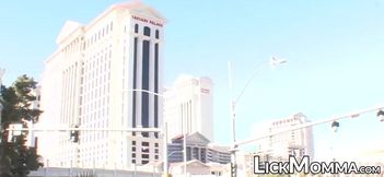 Dyke teen makes stepmother smile by licking her snatch