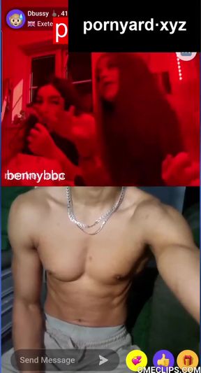 Webcam teen gets caught on cam while giving a reaction