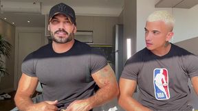 transando com meus alunos de academia