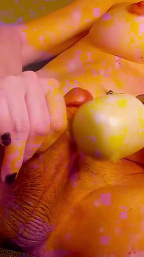 Klintelle wants you to taste - TS Tease   Clip 1
