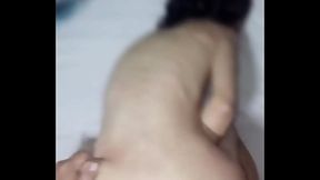 Nao aguentou a pegada, fugiu e n&atilde_o aguentou o piroc&atilde_o na bundinha