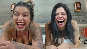 FART & SMOKING QUEENS: YOUR FACE IS OUR TOILET - BY KARINA CRUEL AND VICTORIA DIAS - CLIP 3 IN FULL HD - NEW NOVEMBER 2025