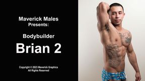 Bodybuilder Brian Muscle Worship 2 with BJ & Dildo 720P