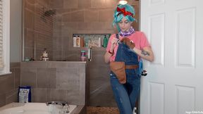 bulma wetting her overalls & panties