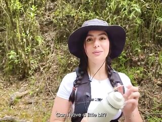 Hiking with Iris Rodriguez Ends in Outdoor Anal Sex - Danner Mendez & Iris Rodriguez