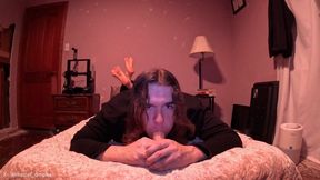 Showing off my mouth - Mouth, Spit, Dildo Blowjob While Showing Off My Soles