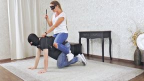 Training session for my slave pony! (ft. Lady Nora)