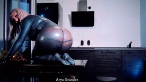Latex Fetish Compilation Video of Alt Pin up MILF Arya Grander