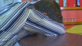 Blonde Gangbang Slut Gets Pounded by Multiple Cocks