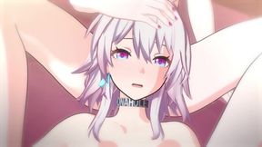 March 7th & Kafka - Teen Used in FFM Threesome