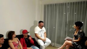 terapia familiar de sexo , la secion de terapia en lo de la psicologa termino en fiesta sexual