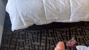 bbw catches cleaner spying on her while she gets dressed
