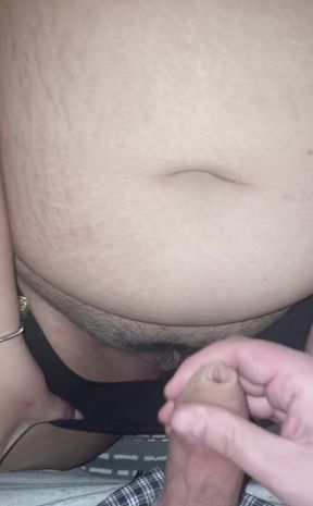 Stepdaddy Wanks and Spunks All Over My Slutty Fanny. I Love Spunk!