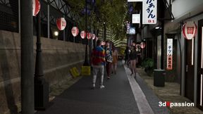 Welcome to Nexus-3: Tokyo Mode - Neon Nights with Chieko - Blowjob, Cowgirl, Assfuck & Cumshots