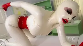 Latex Sex Goddess's Self-Spanking and Masturbation Solo - PornWorld