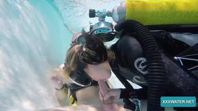 ”Monica is twat & mouth screwed underwater”