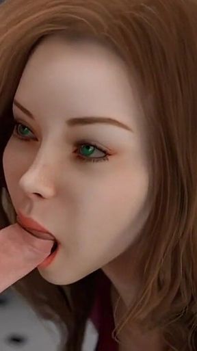 Away From Home - Part 4 - 21 Years Babe with Green Eyes Gives Me a Blowjob by Loveskysan