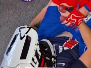 I sucked my boyfriend off sweetly while wearing his moto gear