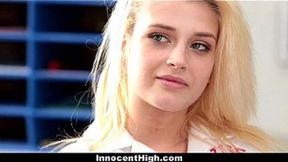 Naive Cutie Sodomized by Lustful Educator Aubrey Gold