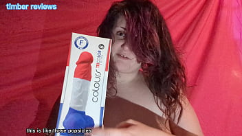 NS Novelties Tricolour Dildo Review