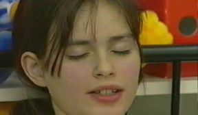 Beautiful teen slut Sandra masturbates to orgasm
