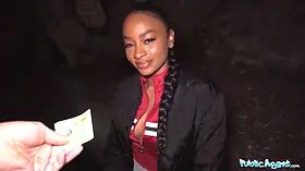 Public agent - french ebony stunner loved getting screwed during hard xxx