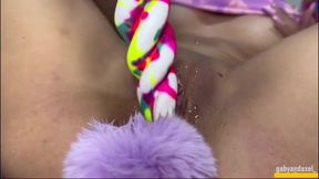 Naughty Gavi with My Unicorn Toy