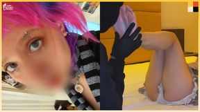 Alt Babe W Big Tits Gets Feet Fucked After Class