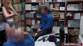 Officers fuck stepmom and stepdaughter