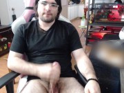 Caught masturbating on webcam, again!