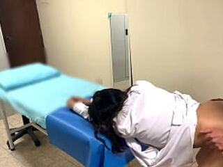 Cheating wife works overtime at the doctor's office