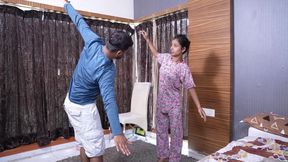Indian Yoga Teacher Gives His Students a Special Treat with His Big Cock in Their Tight Pussies