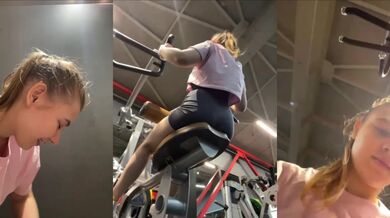 Jucielussie's fierce pubic thrusting session