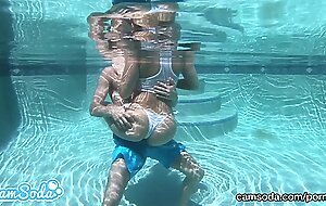 CamSoda - Alexis Monroe Underwater Sex Blowjob