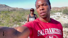 Ebony Couple Hiking Fresh Air and Pornstars