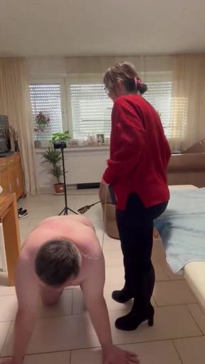 Domladymia-slaveofm Red Welts for the Slave Part1